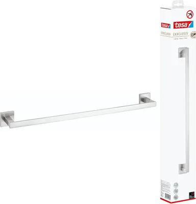Produktbild von tesa Exxclusiv Handtuchstange einfach inkl. Klebelösung