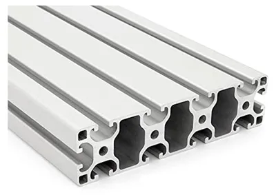 Produktbild von Aluminiumprofil 40x160L I-Typ Nut 8 (leicht), silber eloxiert