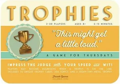 Produktbild von 1027797 - Trophies - Kartenspiel für 2 bis 30 Spieler, ab 8 Jahren