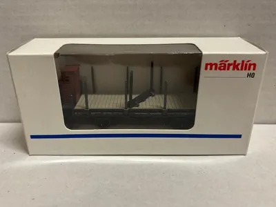 Produktbild von MÄRKLIN H0 Drehschemelwagen mit Bremserhaus DRG Dt.Reichsbahn Regensburg 4697