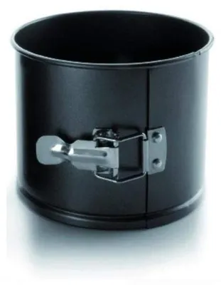 Produktbild von Ibili 826712, Kuchenform, Rund, Schwarz, 120 mm, 120 mm, 100 mm