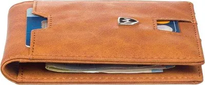 Produktbild von Famanu Geldbörse für Herren mit RFID-Schutz - Kompakte Geldclip und Kartenhalter