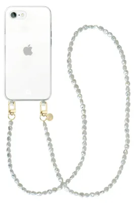 Produktbild von Pearlfection Transparant Cord Hülle - Long cord  - Kompatibel mit iPhone 7/8 SE (2020/2022)