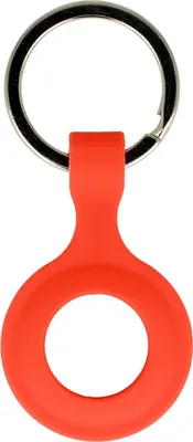 Produktbild von Silikon Case für AirTag Schutz Hülle Cover Schlüsselanhänger Apple AirTag Cover Case Tracker Tasche Orange