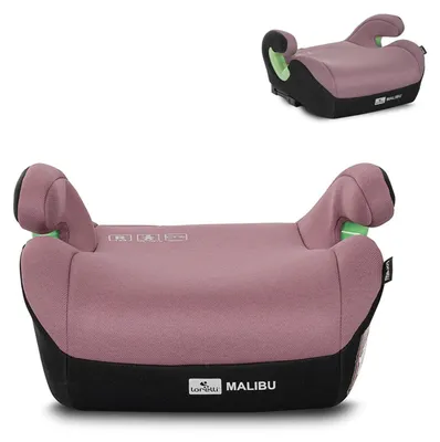 Produktbild von Lorelli Kindersitzerhöhung Malibu 125-150cm Isofix abnehmbarer Bezug Armlehne rosa