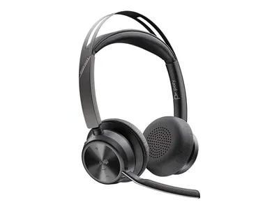 Obrázok produktu pre POLY Voyager Focus 2 UC Headset Wired & Bezdrátová čelenka pro kancelář/Call Center, USB typ A, Bluetooth, černá