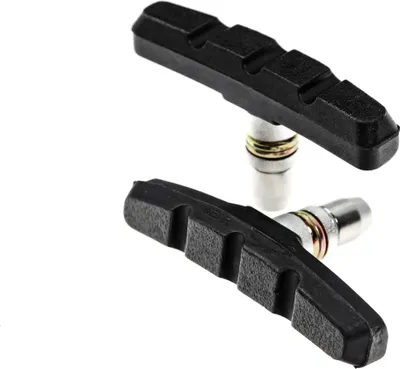 Produktbild von 2x Fahrrad V Brake Brems Beläge Gummi Schuhe Klötze 70 mm Felgenbremse
