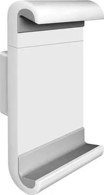 Produktbild von Tablet Wandalterung Universal Halterung 7-12 Zoll Wand Halter drehbar Weiß