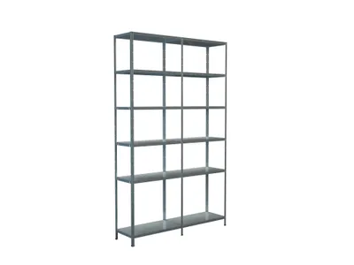 Obrázek produktu pro Kovový regál rozšiřovací Schulte 4538-V 2300x1400x350 mm, 12 polic, nosnost 1020 kg, pozinkovaný