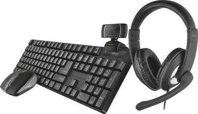 Immagine prodotto di Trust Qoby tastiera Mouse incluso RF Wireless QWERTY Italiano Nero