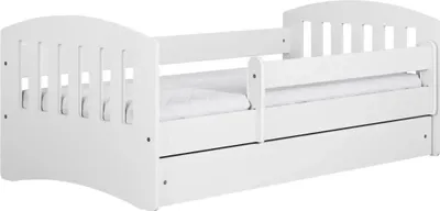 Zdjęcie produktu dla Łóżko dziecięce CLASSIC 1 160x80 białe
