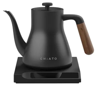 Obrázek produktu pro Rychlovarná konvice CHiATO flowPLAY Classic, 0,6 l – Černá