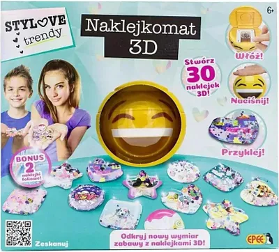 Zdjęcie produktu dla Naklejkomat 3D
