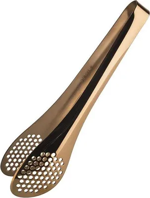 Produktbild von APS 75832 Universalzange, Edelstahl, perforiert, 7 x 5 cm, Länge 25 cm, Kupfer-Look