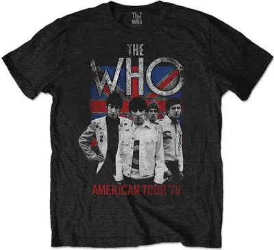 Produktbild von The Who American Tour '79 Black L T-Shirt