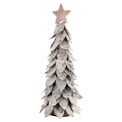Zdjęcie produktu dla Gilde Dekoobjekt, Tannenbaum, "Cone", Holz, naturfarben, VE 1, H. 51 cm, D. 21 cm  26629