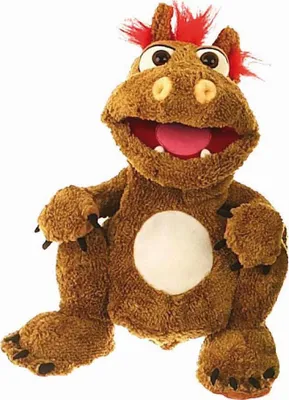 Produktbild von Living Puppets Handpuppe "Olli das Drachenbaby"