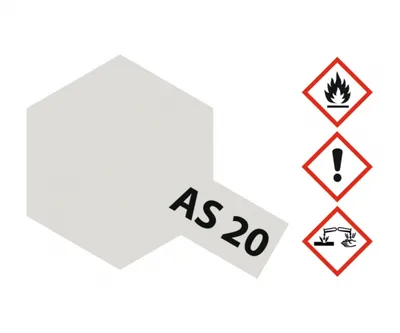 Produktbild von AS-20 Insignienweiss matt (USN)  - 100ml Farbspray Flug Modelle Tamiya 300086520