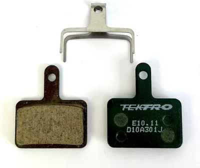 Image de Plaquettes de frein organiques Tektro pour freins à disque E10.11 vert