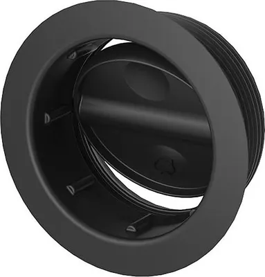Produktbild von Verstellbares Lüftungsgitter, 65 mm, Schwarz