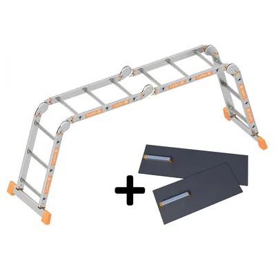 Produktbild von Layher Topic 1057 Kofferraumleiter 4x3 Sprossen inklusive Plattform