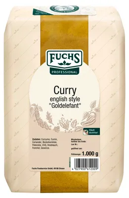 Obrázek produktu pro Fuchs Professional Curry English Style Goldelefant hromadné balení 1000g