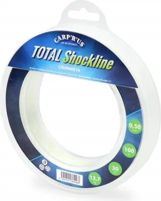 Zdjęcie produktu dla Carp´R´Us Shock Line Total Shock Line Clear 100m CRU960017