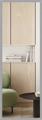 Produktbild von nielsen HOME Wandspiegel Oslo, Silber, MDF, ca. 50x150 cm