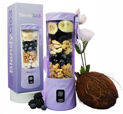 Obrázok produktu pre Blendygo 3 bezdrôtový prenosný mixér 550 ml levanduľa