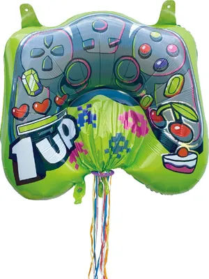 Produktbild von Party Factory - Zieh-Pinata Controller aufblasbar Luft Folie 80×75 cm