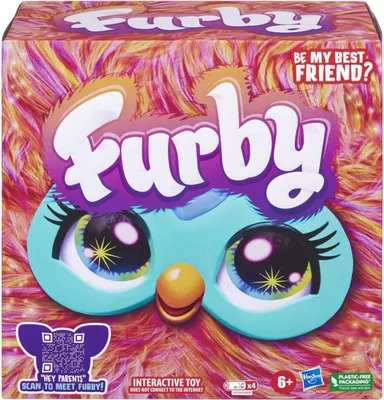Zdjęcie produktu dla Hasbro Furby Interaktywna zabawka pluszowa pomarańczowa wersja niemiecka HASF6744100