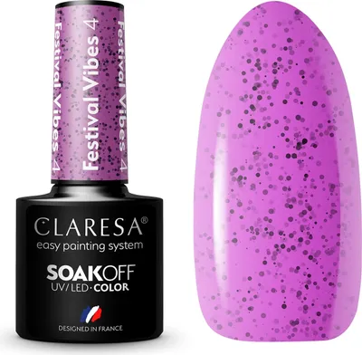Obrázok produktu pre Claresa Soak Off UV/LED Festival Vibes Hybridný lak 4, 5 g