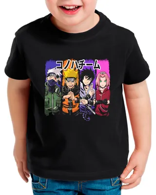 Produktbild von style3 Team 7 Kinder T-Shirt ninja anime manga cosplay