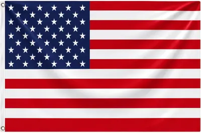 Obrázok produktu pre Vlajka USA, odolná voči poveternostným vplyvom, 60 x 90 cm, s mosadznými okami, určená na vonkajšie použitie