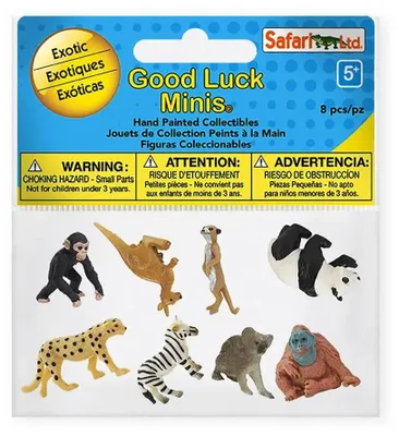 Produktbild von Safari Ltd Lustiges Paket Exotische Figur Mehrfarbig From 3 Years Kinder Mehrfarbig From 3 Years