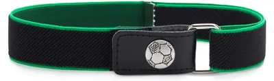 Image de Ceinture élastique pour garçon Ladeheid, 1 à 6 ans, 34 à 65 cm, P15S (noir/vert/ballon)