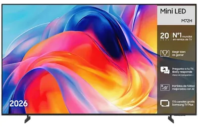 Image de Samsung TU43M72HAU, 109,2 cm (43 pouces), 3840 x 2160 pixels, LED, Smart TV, Wi-Fi, Noir