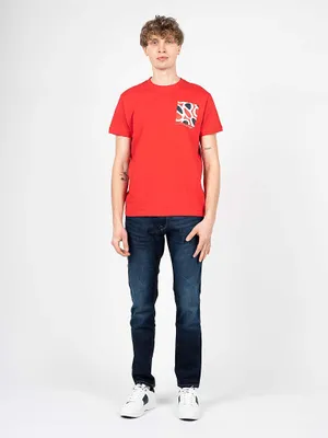 Image de T-shirt Pepe Jeans « Alford » - PM508260 | Alford - Rouge - Taille : L (EU)