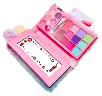 Imagen del producto de Canenco Create it! Set de maquillaje "Fluffy" con cierre magnético (exhibidor de 6 unidades). Código: 884525V2