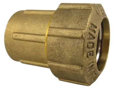 Obrázok produktu pre Mosadzná tvarovka PE Spojka IG 32x1"