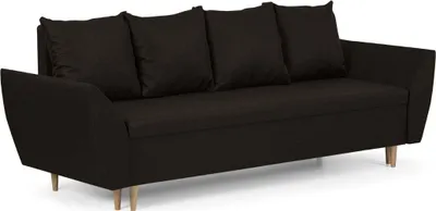 Produktbild von 3-Sitzer-Sofa mit Schlaffunktion ALI - Dunkelbraun