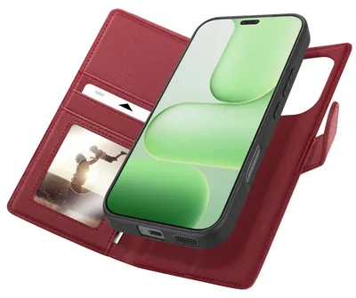 Obrázek produktu pro Mayaxess, pouzdro s ochranou proti RFID pro Honor 600 Lite, s odnímatelným obalem, červené barvy
