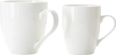 Produktbild von Jumbotasse 600ml 6er Set weiss Gusto