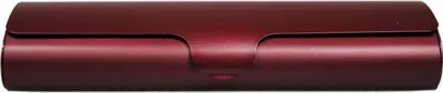 Image de Étui en aluminium couleur rouge bordeaux