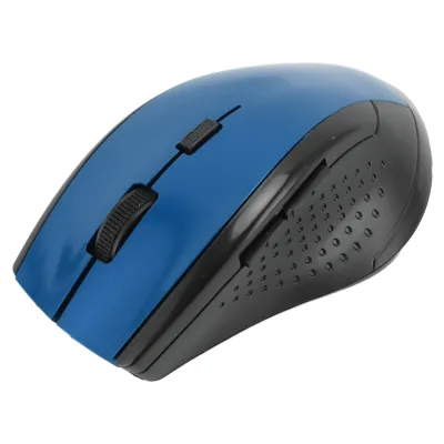 Zdjęcie produktu dla Mysz bezprzewodowa 2,4 GHz z odbiornikiem USB, bardzo precyzyjna, kompaktowa mysz optyczna do laptopów i komputerów stacjonarnych, niebieska