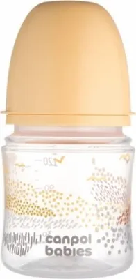 Obrázok produktu pre Canpol EasyStart Antikoliková fľaša s motanou 35/242 béžová 0m+, 120ml