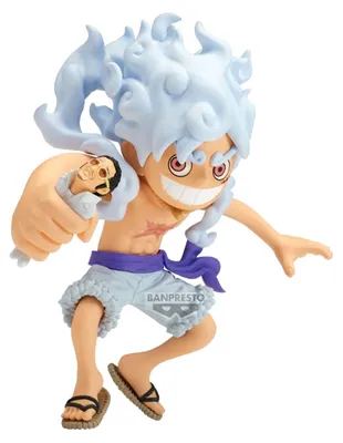 Produktbild von Banpresto – One Piece – Luffy Gear 5 & Borsalino – Mega Wcf-Figur, 13 cm