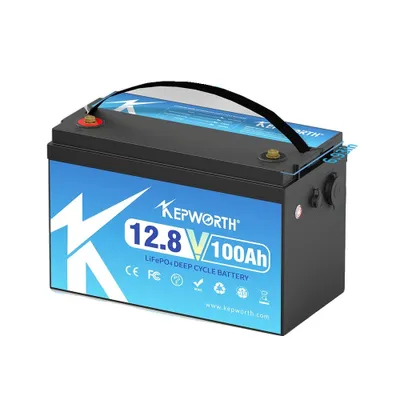 Produktbild von 12V 100Ah Lithium-Eisen-Phosphat-Batterie, lange Lebensdauer, hohe Energiekapazität,12V 100Ah 332mm