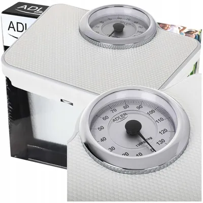 Produktbild von Mechanische Badezimmerwaage Adler Ad 8180 136 kg 1 kg Kalibrierung Zifferblatt 15 cm