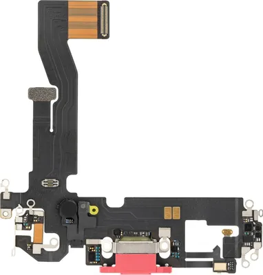 Obrázok produktu pre Clappio, náhradná nabíjací konektor, Lightning konektor pre iPhone 12 / 12 Pro, červený